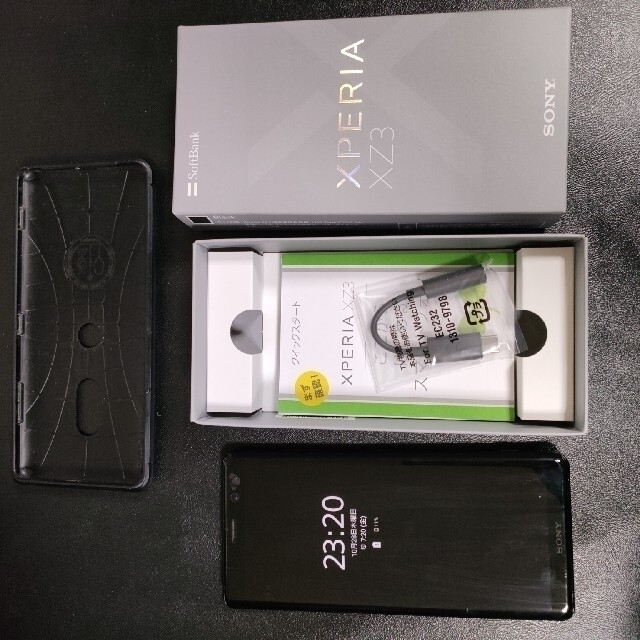 Xperia XZ3 Black 64 GB Softbank