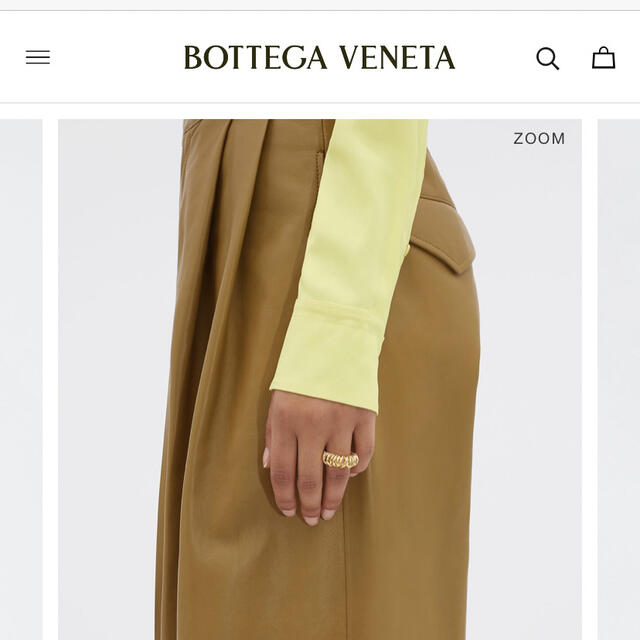 Bottega Veneta(ボッテガヴェネタ)のBOTTEGA VENETA リング レディースのアクセサリー(リング(指輪))の商品写真