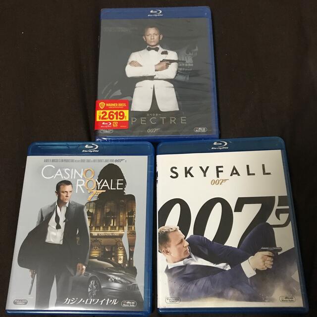 ００７製作20作品記念DVD。＋ダニエル・クレイグ；３本