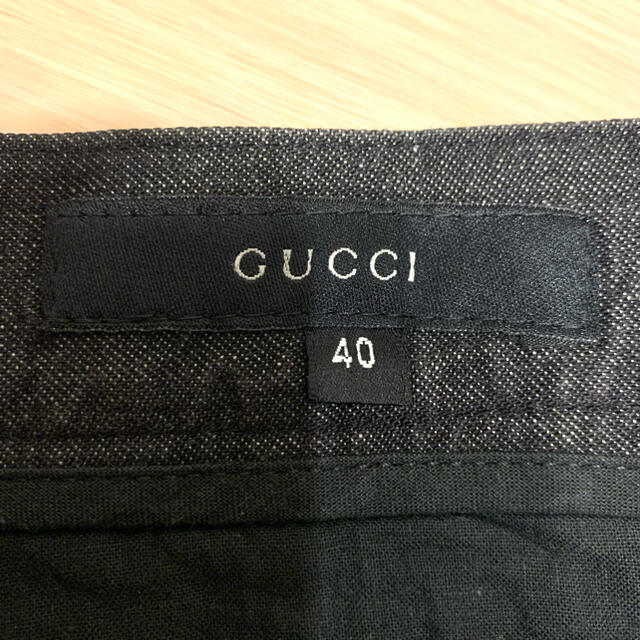 Gucci(グッチ)のGUCCI フレアデニムパンツ 40サイズ レディースのパンツ(デニム/ジーンズ)の商品写真