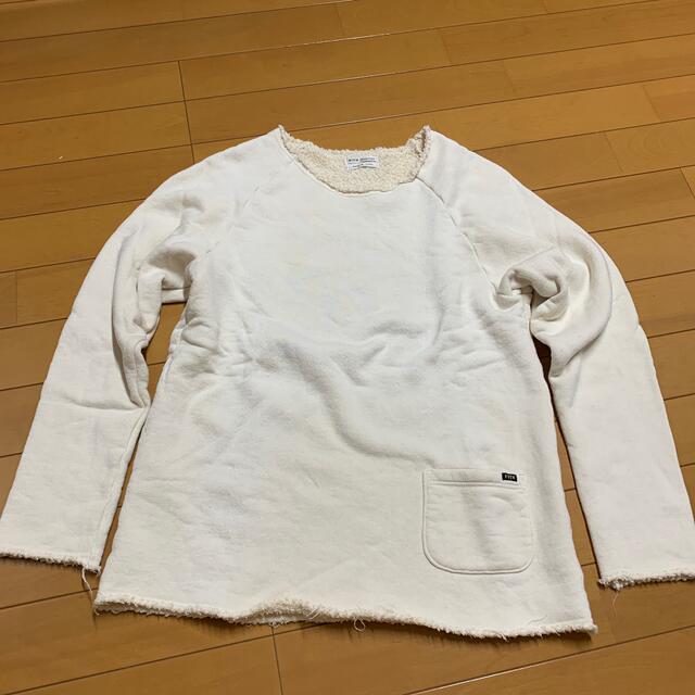 FITH(フィス)のFITH  切りっぱなし風スウェット　150  D&D キッズ/ベビー/マタニティのキッズ服女の子用(90cm~)(Tシャツ/カットソー)の商品写真