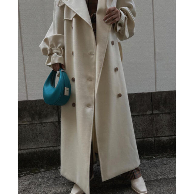 AMERI vintage SUPERIOR FLARE TRENCH COAT