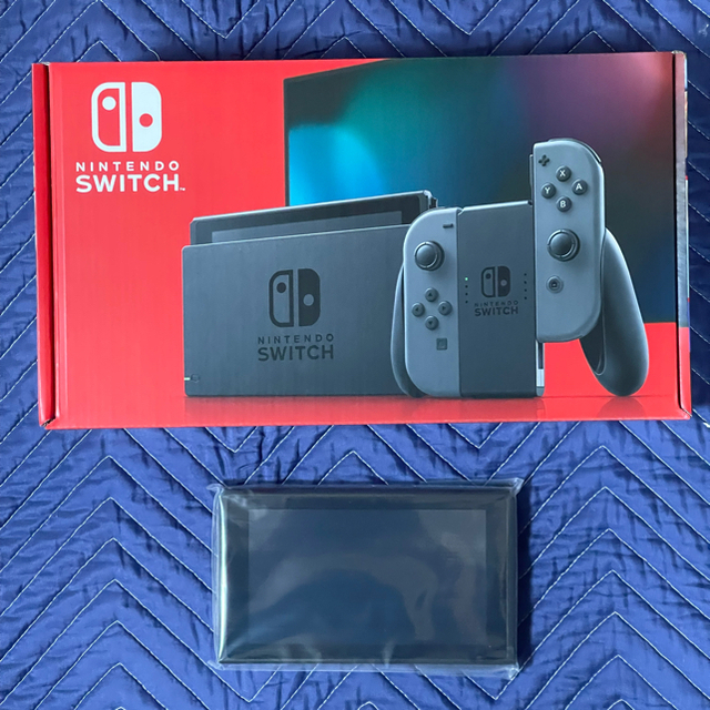 新品 未使用品 Nintendo Switch グレー 新型