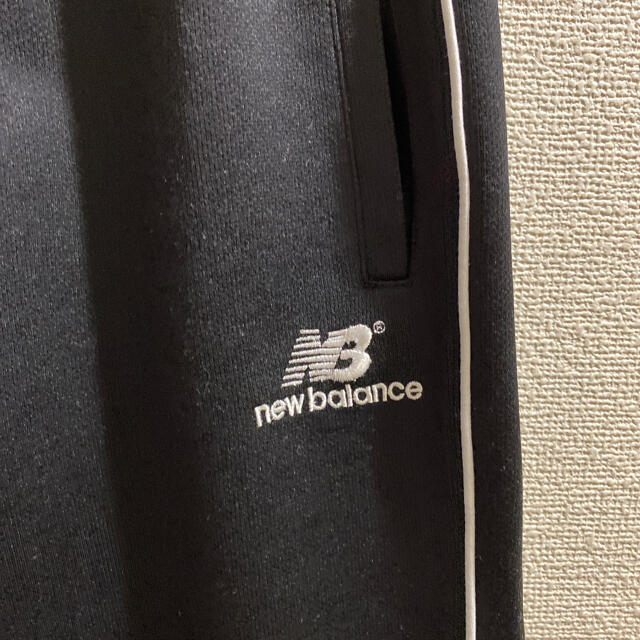 New Balance(ニューバランス)のニューバランストラックパンツ ジャージ長ズボンブラックスポーツ用品 キッズ/ベビー/マタニティのキッズ服男の子用(90cm~)(パンツ/スパッツ)の商品写真