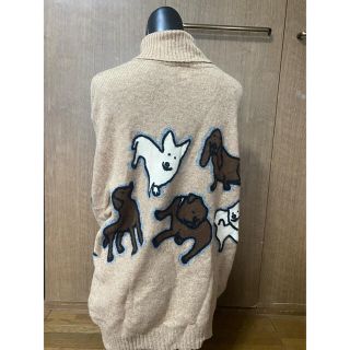 ジュンコシマダ(JUNKO SHIMADA)のJunko Shimada dog sweater(ニット/セーター)