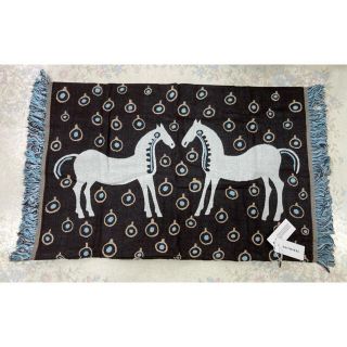 marimekko Musta Tamma 新品　クッションカバー マリメッコ