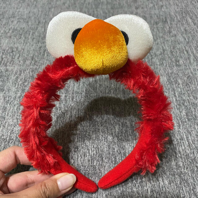 USJ エルモ　カチューシャ エンタメ/ホビーのおもちゃ/ぬいぐるみ(キャラクターグッズ)の商品写真