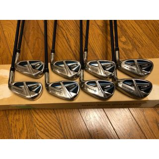 テーラーメイド(TaylorMade)の【美品】テーラーメイド SIM MAX アイアンセット（8本）　カーボン(ゴルフ)