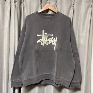 ステューシー(STUSSY)の古着 STUSSY スウェット グレー M(スウェット)