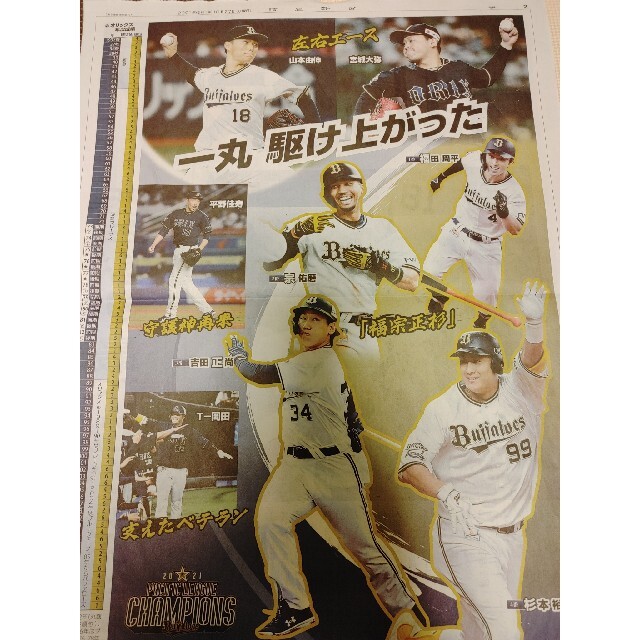オリックスブルーウェイブ スポーツ/アウトドアの野球(記念品/関連グッズ)の商品写真