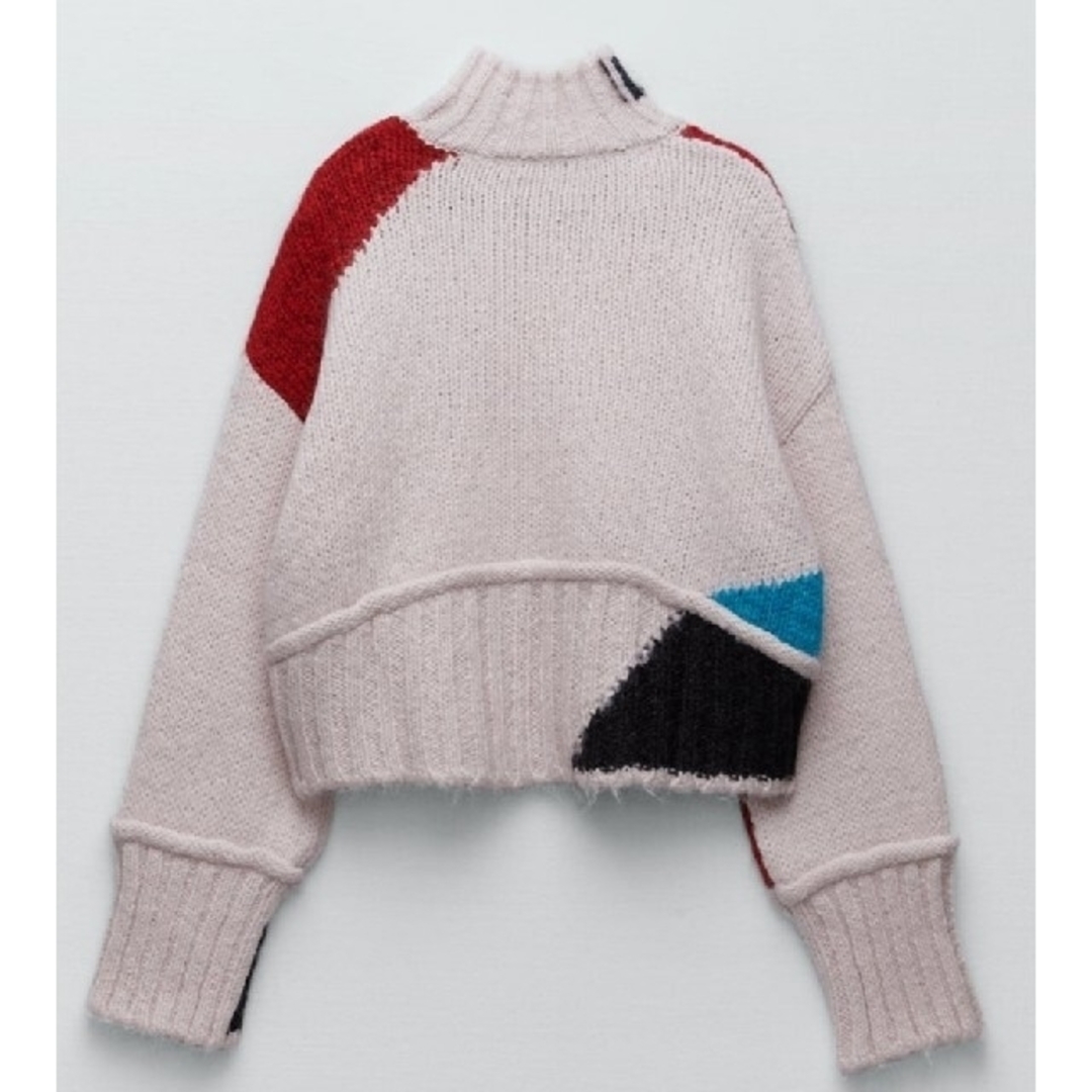 ZARA - ZARA◇新作◇WOOLカラーブロックニット◇新品/タグ付きの ZARA - ZARA◇新作◇WOOLカラーブロックニット◇新品/タグ付きの
