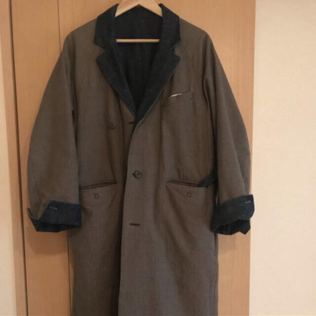 SUNSEA(サンシー)のsunsea reversible coat メンズのジャケット/アウター(トレンチコート)の商品写真