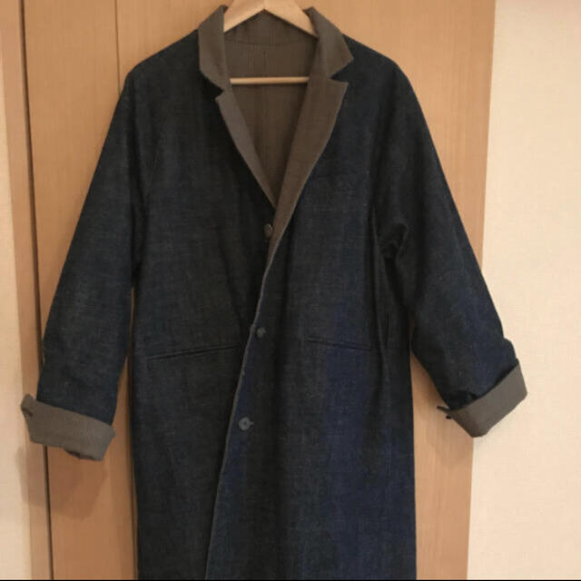 SUNSEA(サンシー)のsunsea reversible coat メンズのジャケット/アウター(トレンチコート)の商品写真