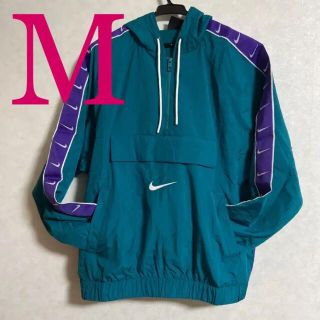 アディダス(adidas)のナイキ スウッシュ フーディ ナイロンジャケット パーカー M(ナイロンジャケット)