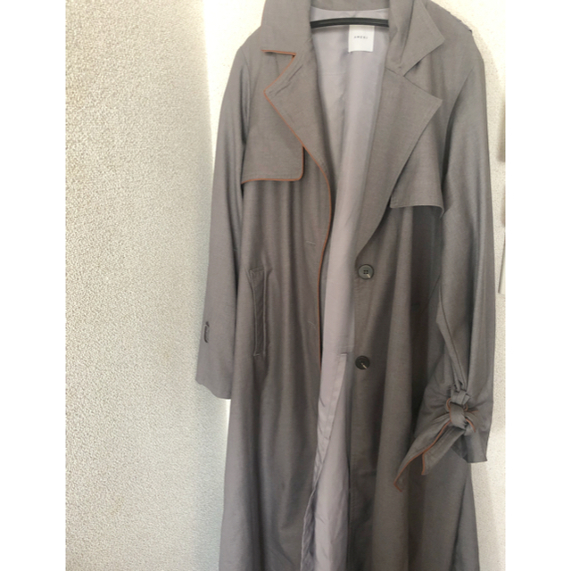 Ameri vintage BACK PLEATS LAYERED COAT