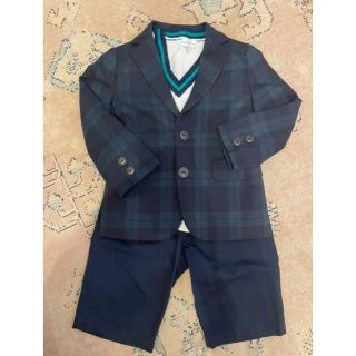 ユナイテッドアローズグリーンレーベルリラクシング(UNITED ARROWS green label relaxing)のグリーンレーベル　男の子スーツセット(ドレス/フォーマル)