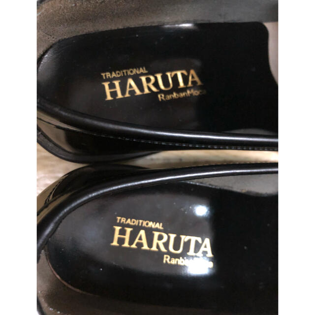 HARUTA(ハルタ)のHARUTA タッセルローファー ブラック日本製24.5cm メンズの靴/シューズ(ドレス/ビジネス)の商品写真