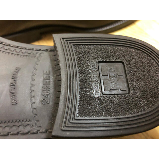 HARUTA(ハルタ)のHARUTA タッセルローファー ブラック日本製24.5cm メンズの靴/シューズ(ドレス/ビジネス)の商品写真
