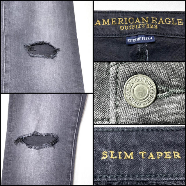 American Eagle(アメリカンイーグル)のアメリカンイーグル 新品 未使用 スリムテーパード強ストレッチUS30 80cm メンズのパンツ(デニム/ジーンズ)の商品写真