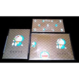 グッチ(Gucci)の送料無料 GUCCI ドラえもん ノート メモパッド 付箋 3点セット グッチ(ファッション)