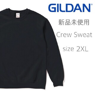 ギルタン(GILDAN)の新品未使用 ギルダン ビッグサイズ 無地 トレーナー スウェット ブラックXXL(スウェット)