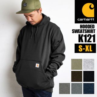 カーハート(carhartt)の【値下げ】カーハート  パーカー　m 黒(パーカー)