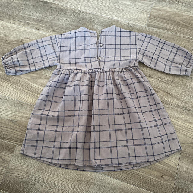 まいまい様専用　テータテート　ワンピース　90 キッズ/ベビー/マタニティのキッズ服女の子用(90cm~)(ワンピース)の商品写真