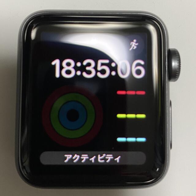 Apple Watch Series3 38mm スペースグレイ