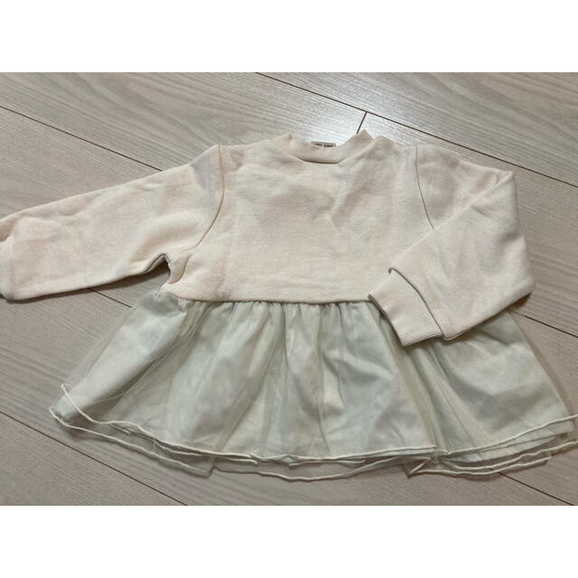 petit main(プティマイン)のプティマイン　サイズ80 新品未使用タグ付き キッズ/ベビー/マタニティのベビー服(~85cm)(シャツ/カットソー)の商品写真