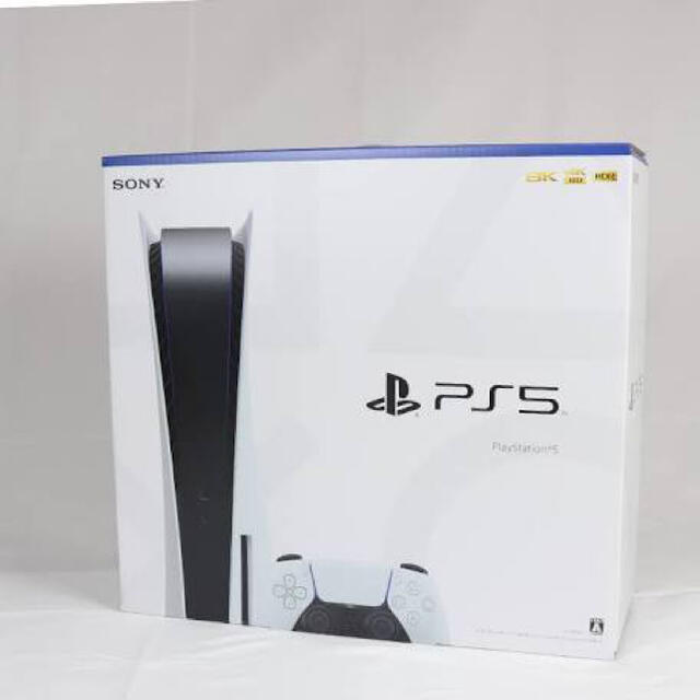 PlayStation(プレイステーション)の新品未開封 PlayStation5 本体 CFI-1100A01  エンタメ/ホビーのゲームソフト/ゲーム機本体(家庭用ゲーム機本体)の商品写真