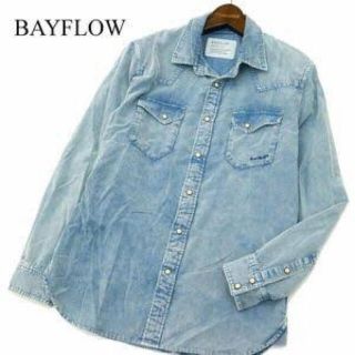 ベイフロー(BAYFLOW)のリュウカコーデュロイシャツ 18AW  BAYFLOW ベイフロー 秋冬(シャツ)