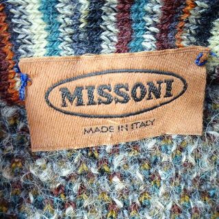 MISSONI ミッソーニ ニット 総柄 ネイティブ ロングコート