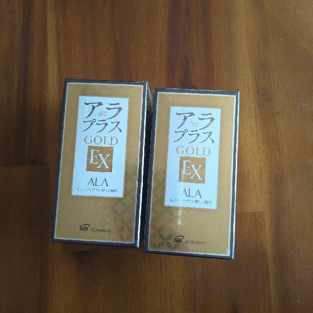 ALA(アラ)のALAアラプラスGOLD EX60粒2個 食品/飲料/酒の健康食品(その他)の商品写真