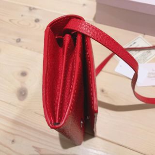 ヴィヴィアンウエストウッド 長財布 ショルダーバッグ 赤 新品未使用