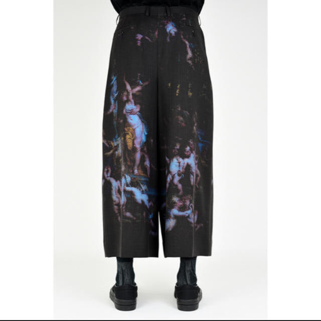 LAD MUSICIAN 19ss 天使柄ワイドパンツ 激安超安値 35%割引 e-gaio.com.br