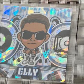 サンダイメジェイソウルブラザーズ(三代目 J Soul Brothers)のELLY スクエアステッカー(ミュージシャン)