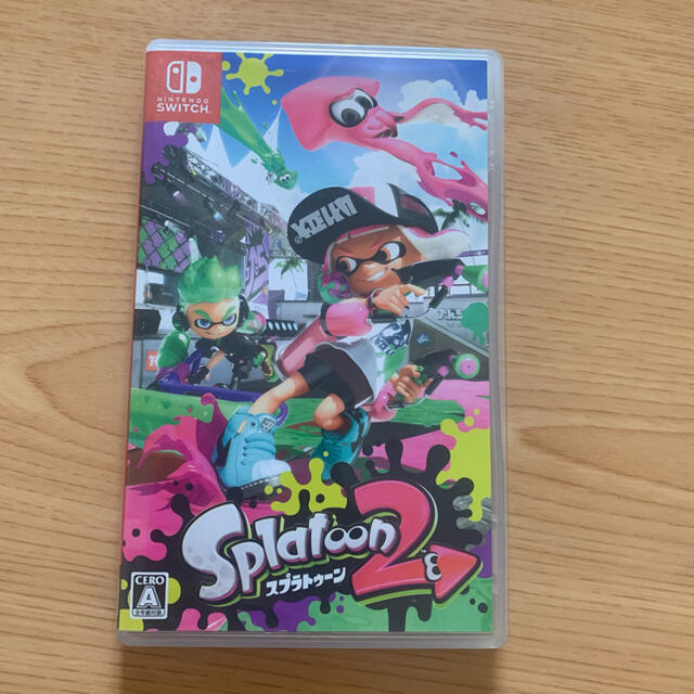 Nintendo Switch(ニンテンドースイッチ)のスプラトゥーン 2 switch スイッチ 任天堂 splatoon 2 エンタメ/ホビーのゲームソフト/ゲーム機本体(家庭用ゲームソフト)の商品写真