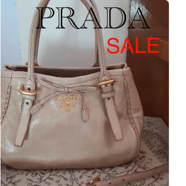 訳ありSALE プラダ　PRADA ハンドバッグ　2way ショルダーバッグ