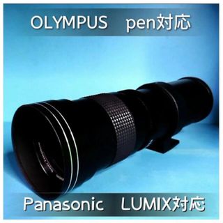 OLYMPUSとPanasonic用スーパーズームレンズ！遠くを撮影する時に！白