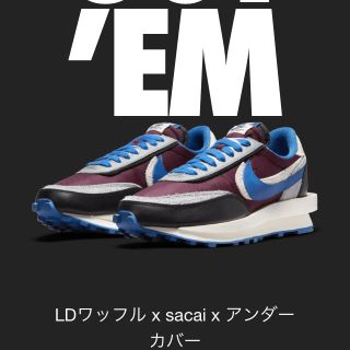 ナイキ(NIKE)のUNDERCOVER × sacai × Nike (スニーカー)