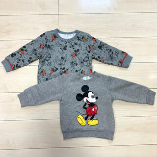 ディズニー(Disney)のミッキー トレーナー セット(Tシャツ/カットソー)