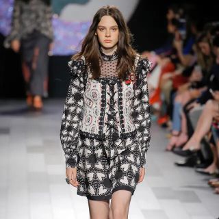 アナスイ(ANNA SUI)の【bea様専用】ANNA SUI ハート柄♡ワンピース(ひざ丈ワンピース)