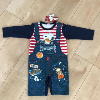 ピーナッツ(PEANUTS)の【a様専用】ロンパース 70 スヌーピー(ロンパース)