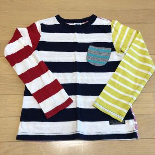 ブリーズ(BREEZE)の男の子　女の子　BREEZE 140 ボーダー　長袖　シャツ　(Tシャツ/カットソー)