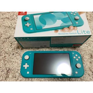 ニンテンドースイッチ(Nintendo Switch)のnintendo switch lite ターコイズ(携帯用ゲーム機本体)