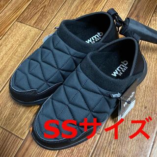 防寒トレッドモック SSサイズ 22.5〜23cm ブラック 黒 ワークマン(スリッポン/モカシン)