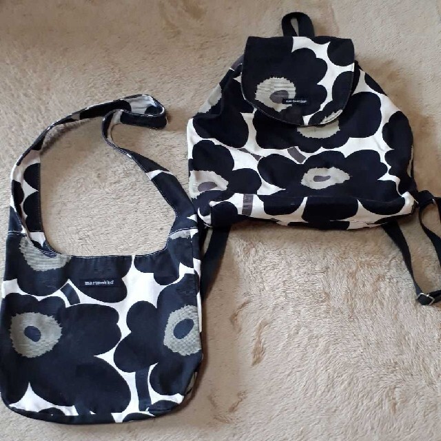 marimekko - マリメッコ　レディース　　　　　　　　　　　　　　リュック　&　ショルダーバック