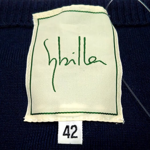 Sybilla(シビラ)のシビラ 長袖セーター サイズ42 L - Vネック レディースのトップス(ニット/セーター)の商品写真