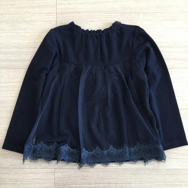 mezzo piano(メゾピアノ)の新品★120 メゾピアノ チュニック キッズ/ベビー/マタニティのキッズ服女の子用(90cm~)(Tシャツ/カットソー)の商品写真