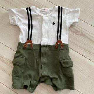 ポロラルフローレン(POLO RALPH LAUREN)のpolo baby ロンパース　70cm(ロンパース)